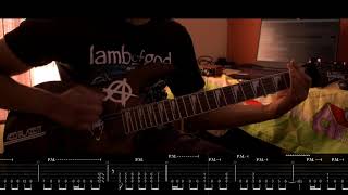 Lamb of God - Resurrection Man (Guitar Cover) + Screen Tabs | AKR1