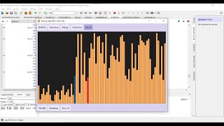 Python Sorting Algorithm Visualizer (Python, pygame) #python #pygame