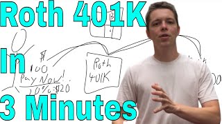 401k Explained in 3 Minutes! | How a Roth 401k works