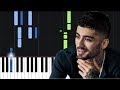 Zayn - Fingers (Piano Tutorial)