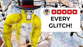 EVERY SINGLE Glitch In Gorilla Tag 60+ GLITCHES | Gorilla Tag Vr |