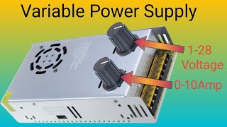 variable power supply || Adjustable voltage and current || smps circuit ||