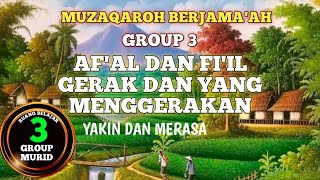 FI'IL DAN AF'AL. ( Gerak dan yng mengerakan).