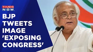 BJP Counter's Jairam Ramesh's Duplicity, Tweets Image 'Exposing Congress' For Pushing Soros' Agenda