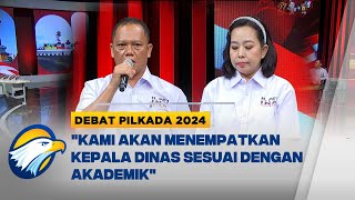 Strategi Pasangan Nomor Satu Meningkatkan Predikat Sangat Baik [Debat Pilkada 2024]