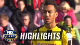 SC Freiburg vs. Borussia Dortmund | 2016-17 Bundesliga Highlights
