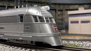 Lionel O-Scale Mark Train Zephyr