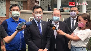 黨主席之爭民調落後朱立倫 江啟臣：不做評論、參考就好