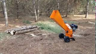 Yardmax Chipper and Greenworks 40-volt DigiPro Chainsaw Getting it Done