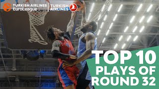 Turkish Airlines EuroLeague Regular Season Round 32 Top 10 Plays