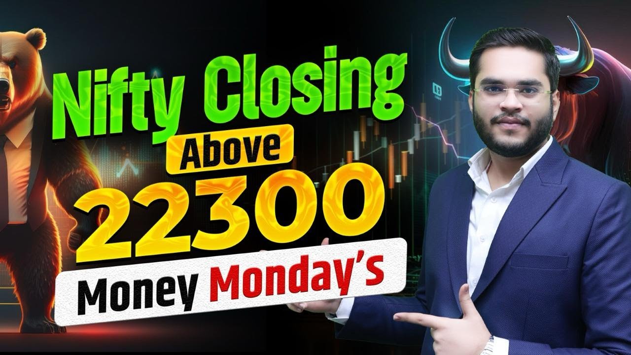 Nifty Closing Above 22,300 📈🚀 | Money Monday's 💸💎| 15 January 2023 ...