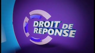 DROIT DE RÉPONSE DU DIMANCHE 22 DÉCEMBRE 2024 - ÉQUINOXE TV