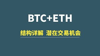 【1月19日】BTC+ETH：结构详解，潜在交易机会分享！