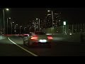 深夜の首都高でカッ飛ぶ車たち、japanese street racing！