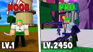 Starting Over As Zoro and Obtaining His Mythical Swords in Blox Fruits!
