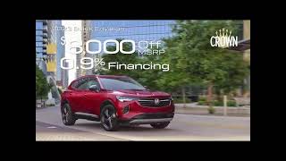 Save $8,000 on the 2023 Buick Envision! Limited Time Offer
