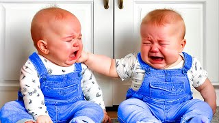 Funny Baby Video: Funniest Twin Babies Compilation || Double Cute