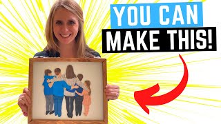 Scroll Saw Portrait How To