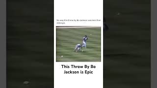 This Throw By Bo Jackson is Epic