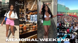 Memorial Day Weekend in HTX | GRWM, Pool Party, Brunch \u0026 More