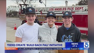 Teens raise money to restore Pacific Palisades community after wildfire