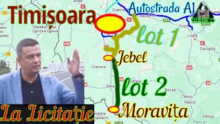 Autostrada A9 Timișoara - Moravița: la Licitație