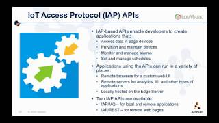 The Integration of Open Networking Protocols at the Edge Using IAP