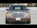 1986 w126 mercedes benz 560 sel walkaround and driving test