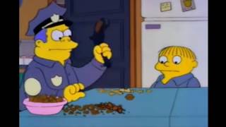 The Simpsons - Chief Wiggum gives Ralph some advice (S4Ep15)