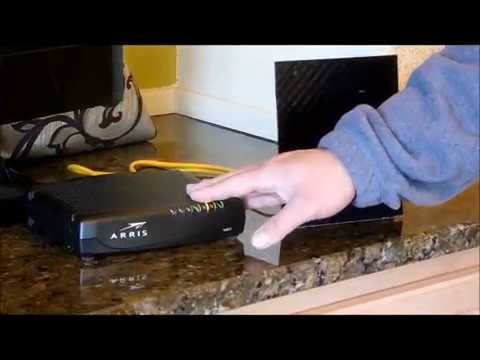 Charter Cable Modem Reset after power outage to gain internet access Charter Cable Modem Reset after power outage to gain internet access