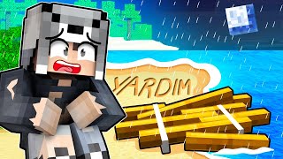 ISSIZ ADADA MAHSUR KALDIP KURTULMAK? 🏝️😱 - Minecraft