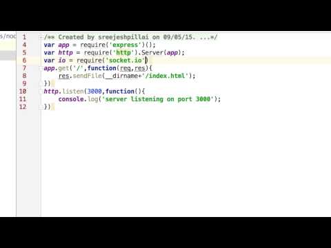 Chat App with Native Android and Socket.IO part 01 Chat App with Native Android and Socket.IO part 01
