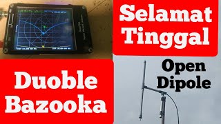 to make ht vhf antenna | double bazooka