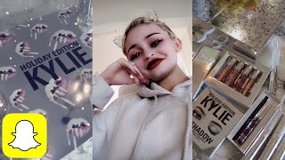 KYLIE COSMETICS HOLIDAY EDITION revealed on Snapchat | Kylie Snaps
