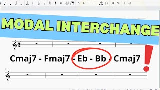 52. πώς να ΔΑΝΕΙΖΕΣΑΙ συγχορδίες από αλλά κλειδιά - modal interchange‼️ #musictheory#μουσική