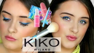 TESTING KIKO MAKEUP! TROPIC HEAT COLLECTION!