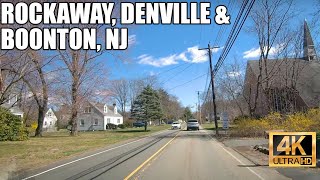 ASMR drive: Rockaway, Denville and Boonton, NJ (4K)