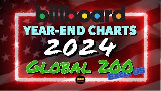 Billboard Year-End 2024 | Global 200 Excl. US | Top 50 | ChartExpress