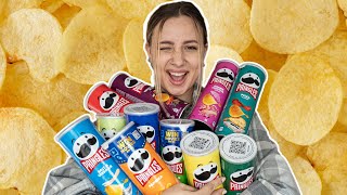 Išbandėme Visus Pringles 🥔🥔🥔 | Silvija ir Artūras | Pildyk