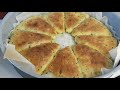 ☝️ أطيب الفطائر بالزعتر الأخضر و عجينة هشة🥖😋