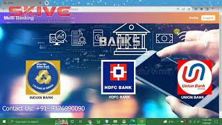 Multi Banking System With Enhanced Security | Java Projects | #javaprojectswithsourcecode
