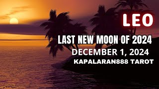 WOW! UMAAPAW NA BIYAYA! TEARS OF JOY! ♌️ LEO LAST NEW MOON OF 2024 MESSAGE! TAGALOG #KAPALARAN888