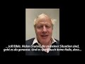 boris johnson in selbstisolation