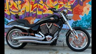 2008 Victory Hammer | 4350 Miles | Power Commander | Arlen Ness Exhaust | No Dealer Fees