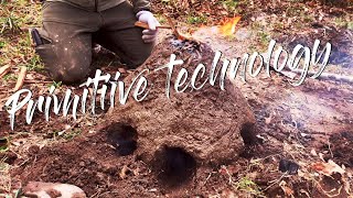 【原始的】炭作りに挑戦！【primitive technology 】