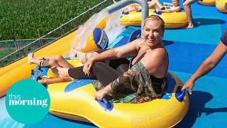 Josie Makes a Splash on a Mammoth Water Slide | This Morning