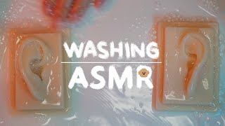 [ASMR] 뽀득뽀득 귀 씻어주기 (귀지압은 서비스) / Washing your ear (+massage)