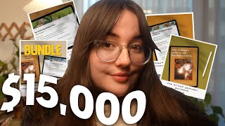 I made $15k from digital products as an artist & you can too (seriously)