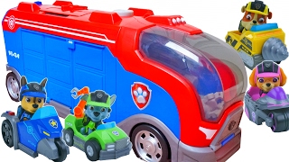 PAW PATROL MISSION PAW CRUISER AND NEW RESCUE VEHICLES IN ADVENTURE BAY