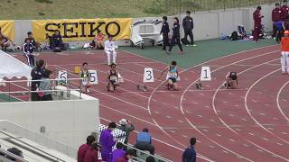 H30　六大学対校　男子100m　オープン3組